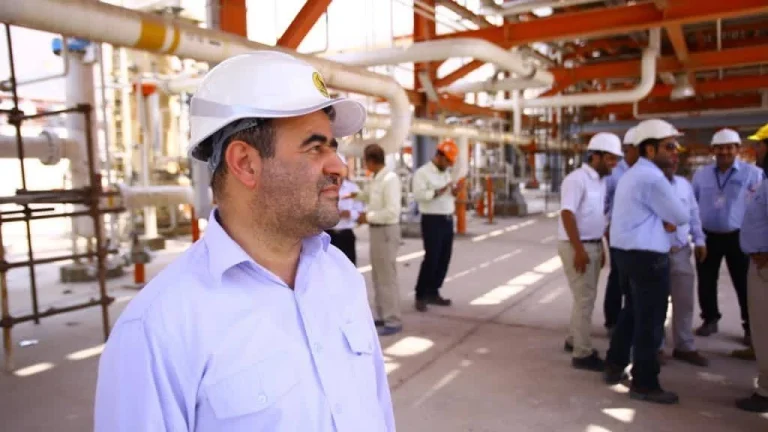 مهندس حسین شریف آبادی بهترین رئیس کارگاه های جهاد سازندگی خاتم  الانبیا