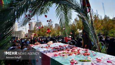 استقبال مردم دیار مومنان کاشان از لاله های بی نشان آسمان گمنامی - خبرگزاری مهر | اخبار ایران و جهان