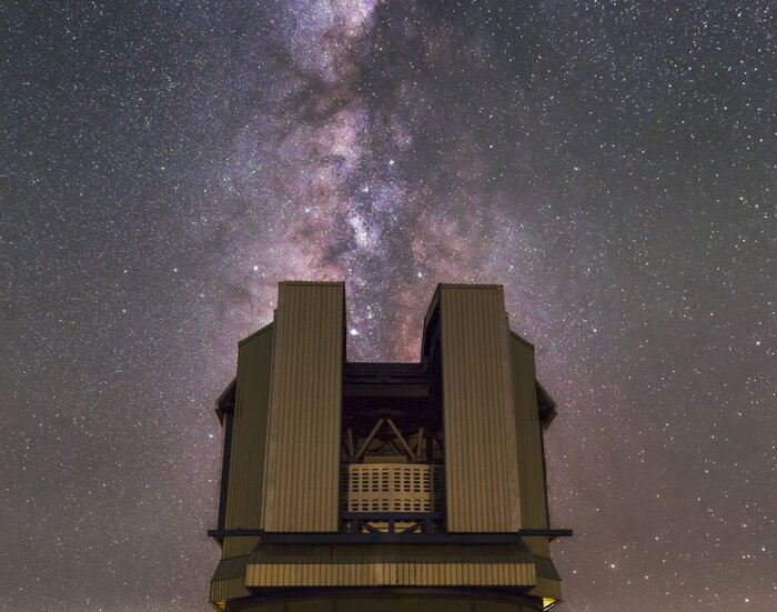 اولین نور به تلسکوپ رصدخانه ملی ایران تابیده شد