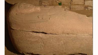 عکس تابوت عجیب 3000 ساله در مصر پیدا شد