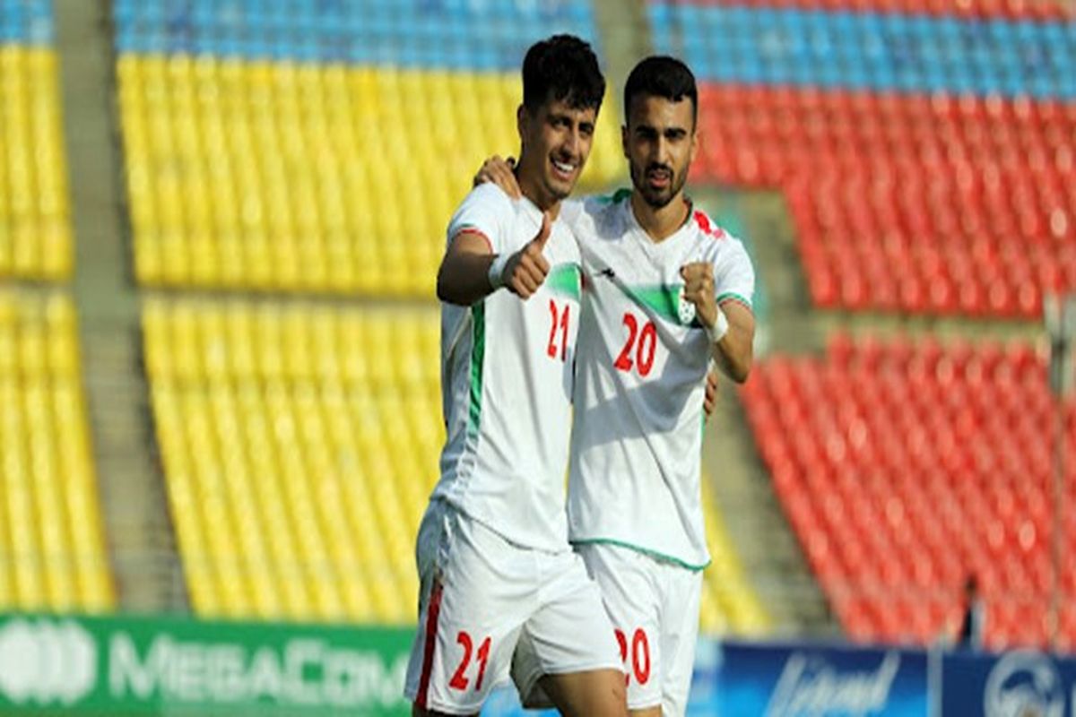 برتری تیم فوتبال جوانان کشورمان در مقابل اردن