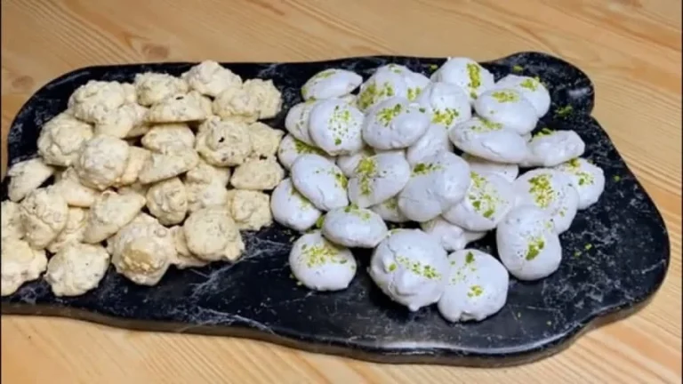 طرز تهیه شیرینی گردوی پفکی