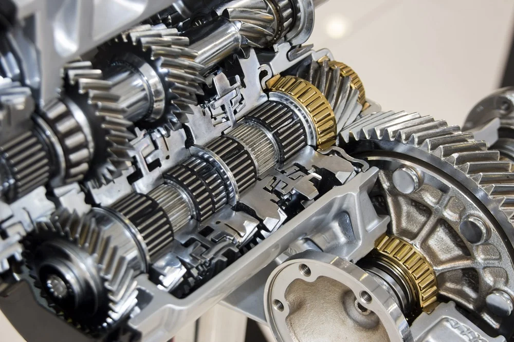 What is the function of the gearbox?