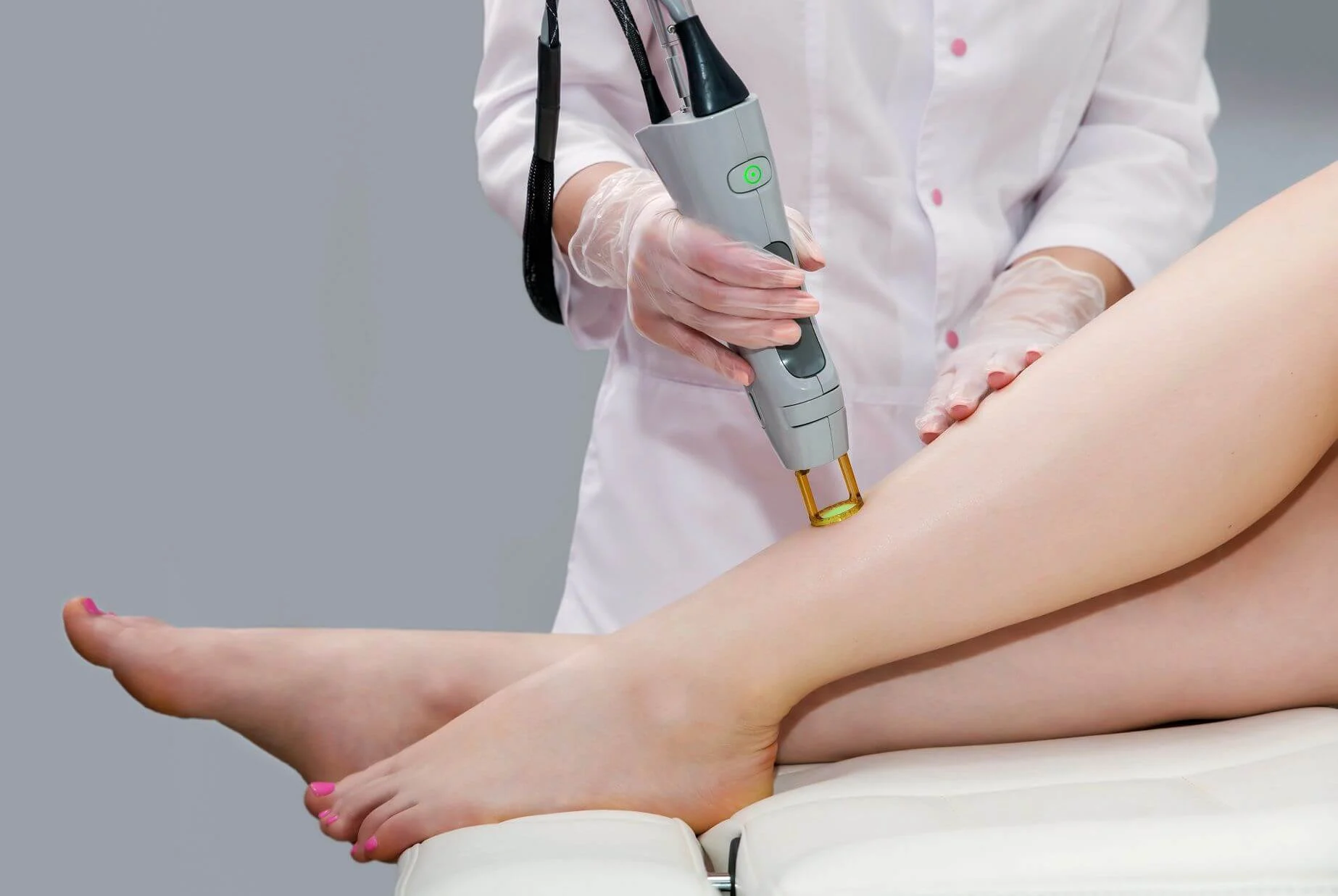 Preparation before bikini laser