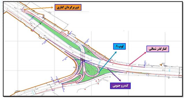 کاهش مازاد تردد خودروها در پایتخت با احداث مسیر شرق - جنوب در سه راهی بابایی - هنگام