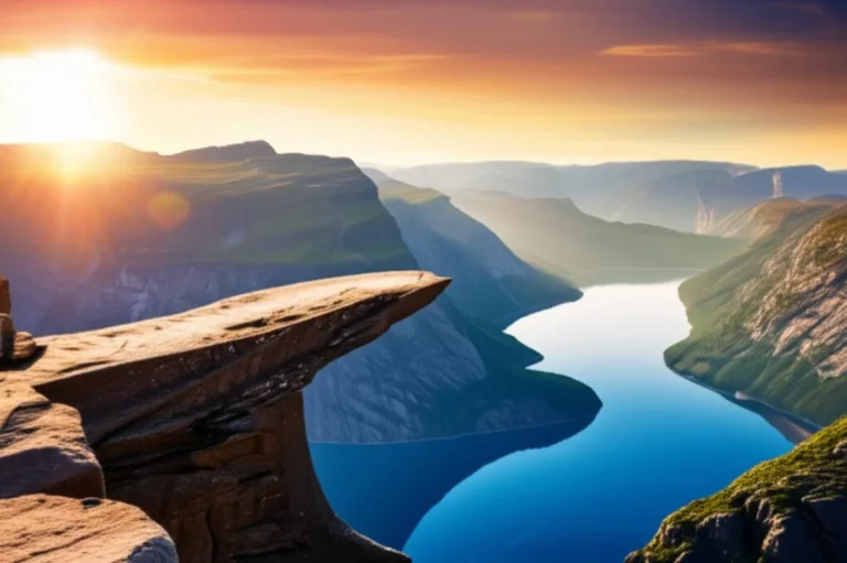 صخره Preikestolen | راهنمای کامل سفر و کوهنوردی در نروژ