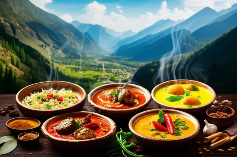غذاهای سنتی دره کشمیر – معرفی کامل خوراکی های لذیذ محلی